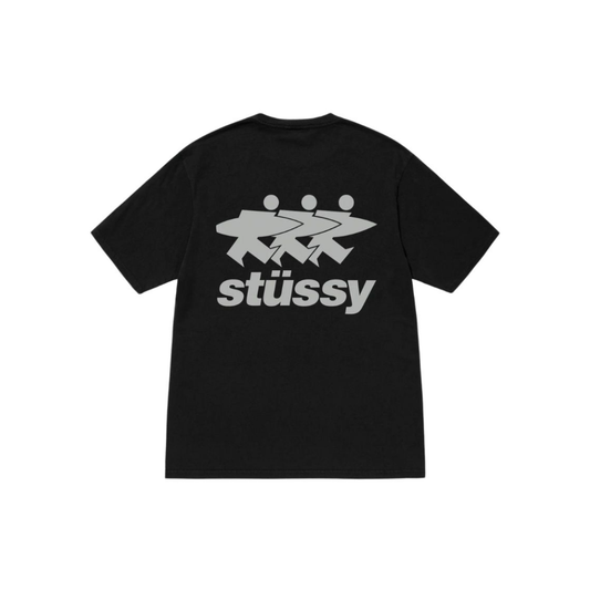 Stussy Surfwalk Tee Pigment Dyed Black