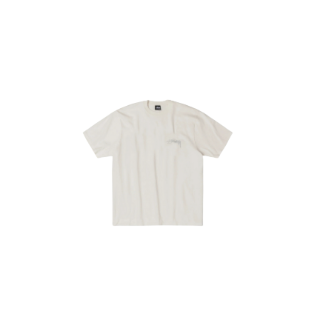 Stussy Smooth Reverse Tee Pigment Dyed Natural