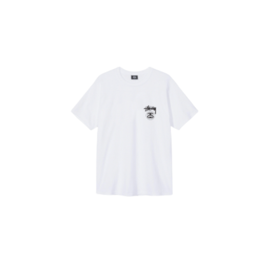 Stussy Solid Stock Link Tee White