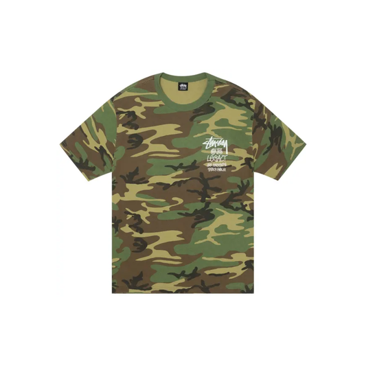 Stussy x Our Legacy Work Shop Surfman Tee Pigment Dyed Camo