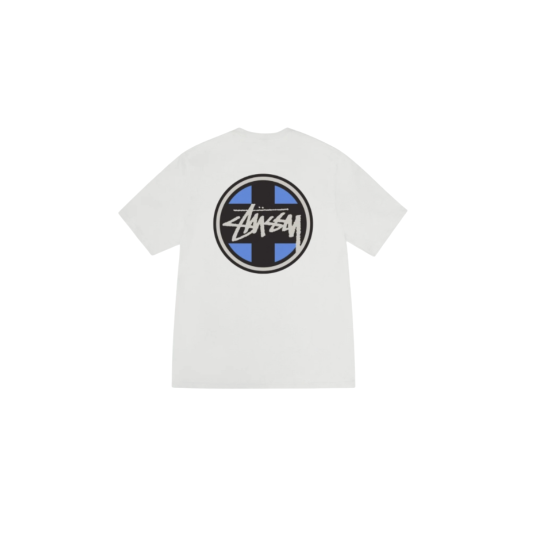 Stussy Cross Dot Tee Pigment Dyed Natural