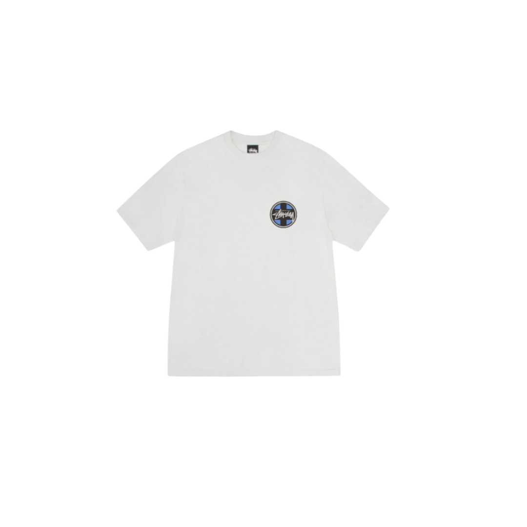 Stussy Cross Dot Tee Pigment Dyed Natural