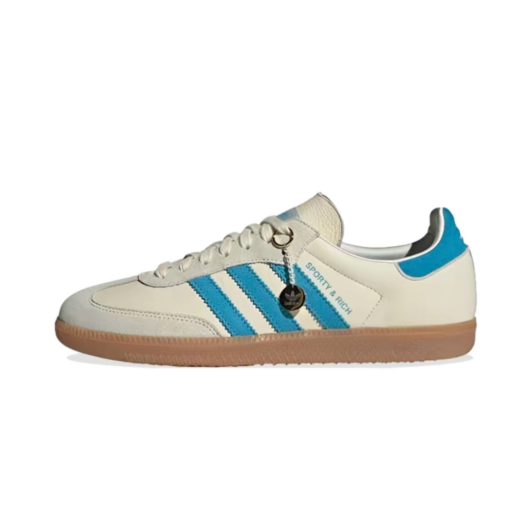 Adidas Samba OG Sporty & Rich Cream Blue