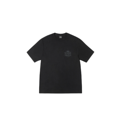Stussy Beach House Tee Pigment Dyed Black