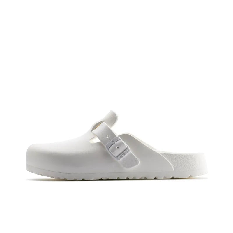 Birkenstock Boston Eva White