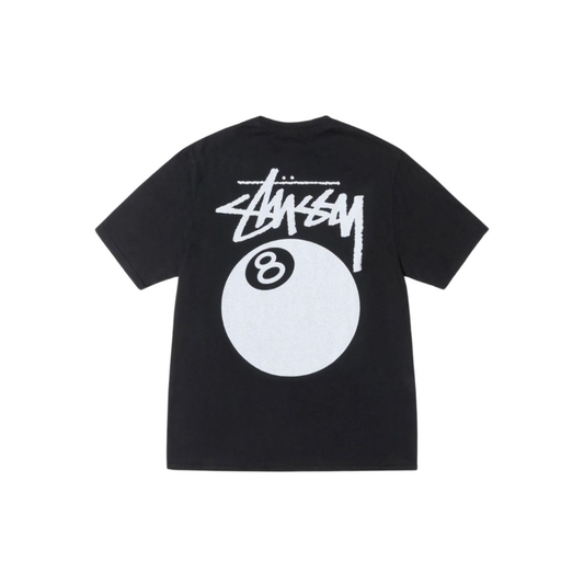 Stussy 8 Ball Tee Pigment Dyed Black
