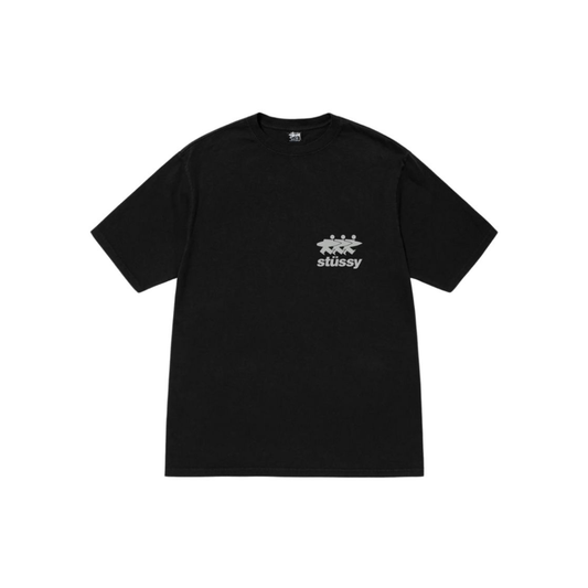 Stussy Surfwalk Tee Pigment Dyed Black