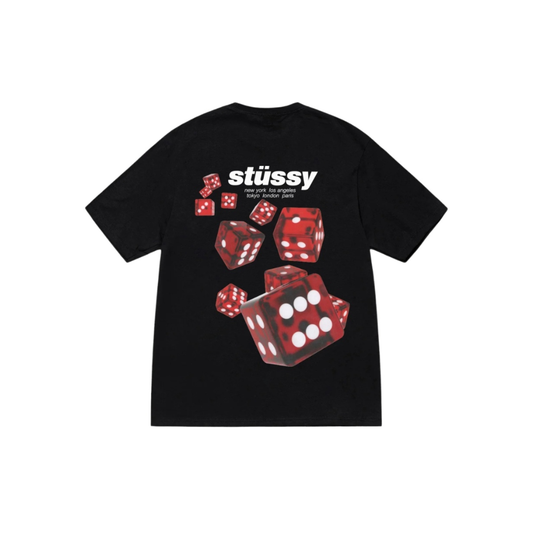 Stussy Rollers Tee Black