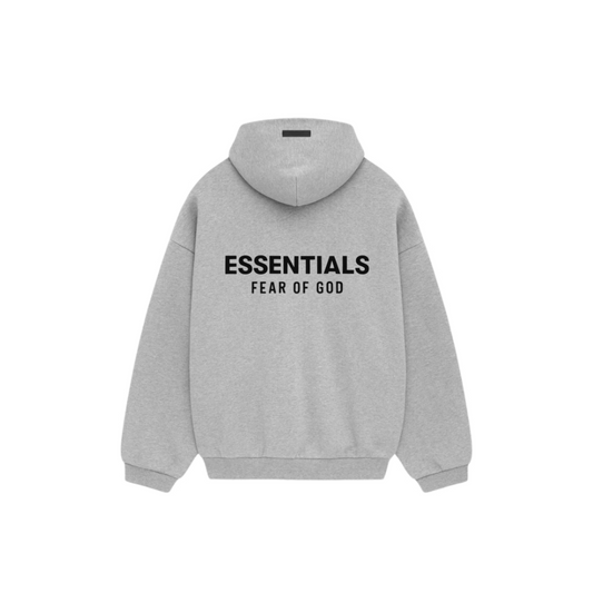 Fear of God Essentials Fleece Hoodie Light Heather Gray
