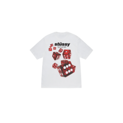 Stussy Rollers Tee White