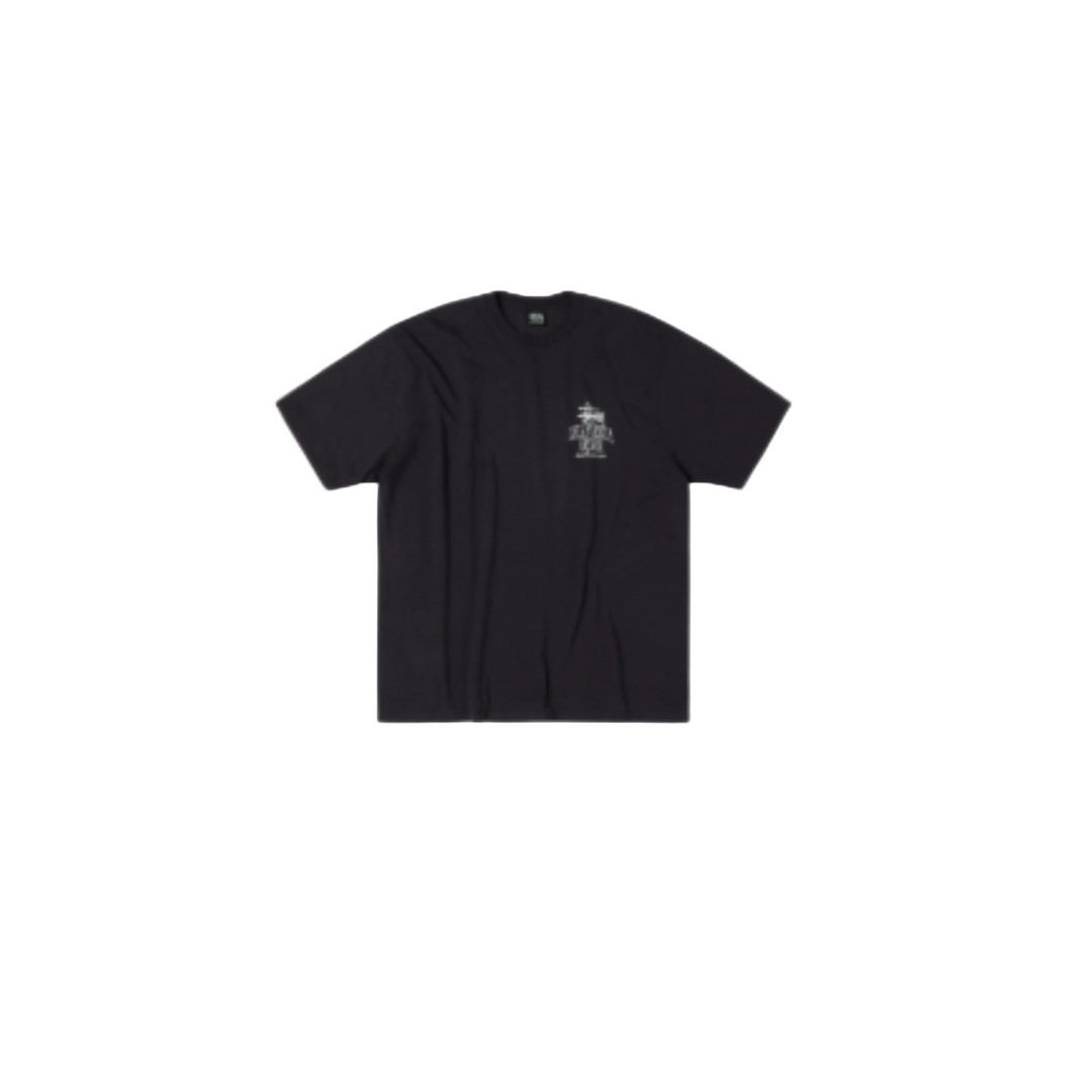 Stussy Cali Grown Tee Pigment Dyed Faded Black