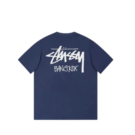 Stussy BANGKOK T-SHIRT navy Blue special