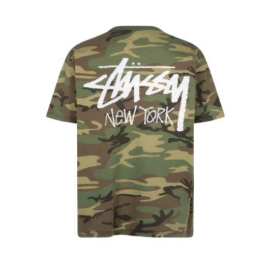 Stussy Basic New York Exclusive  Camo