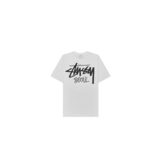 Stussy Stock Seoul T-Shirt White