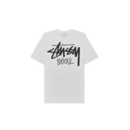 Stussy Stock Seoul T-Shirt White