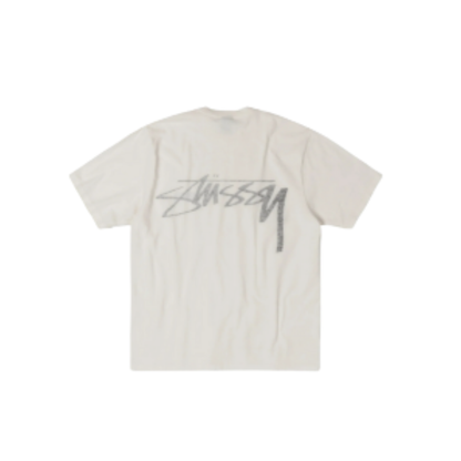 Stussy Smooth Reverse Tee Pigment Dyed Natural
