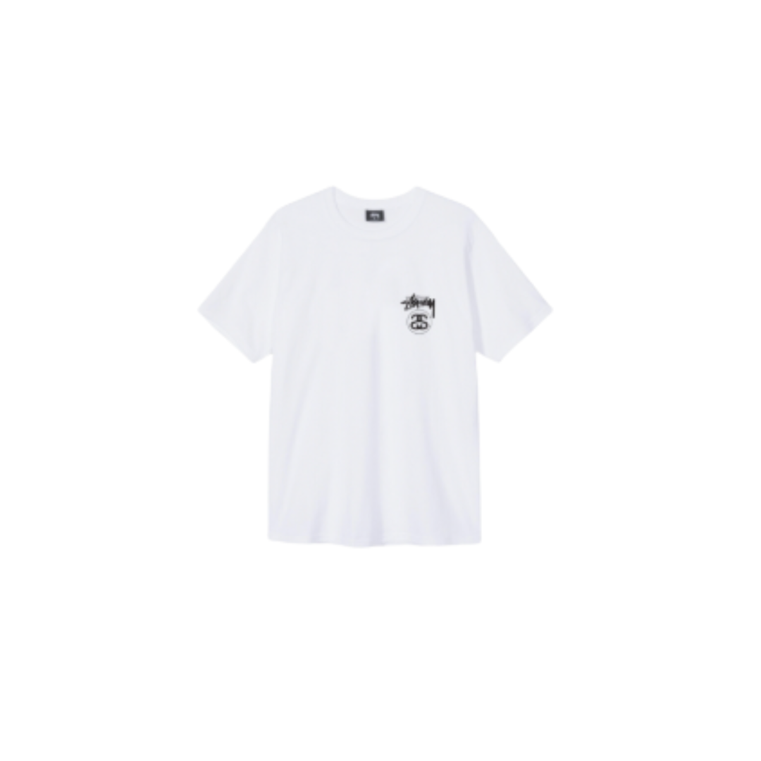 Stussy Solid Stock Link Tee White