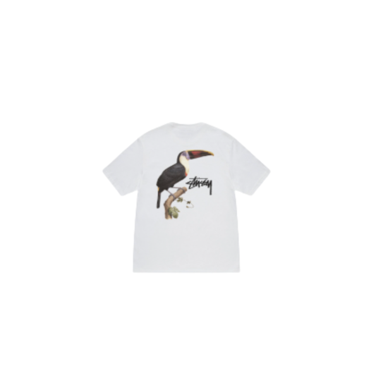 Stussy Toucan Tee White