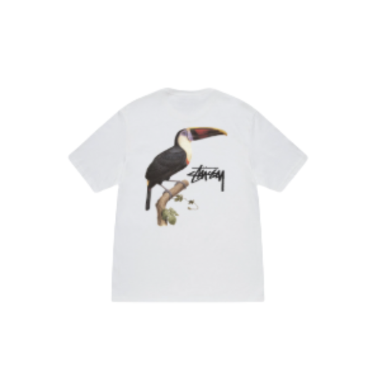 Stussy Toucan Tee White