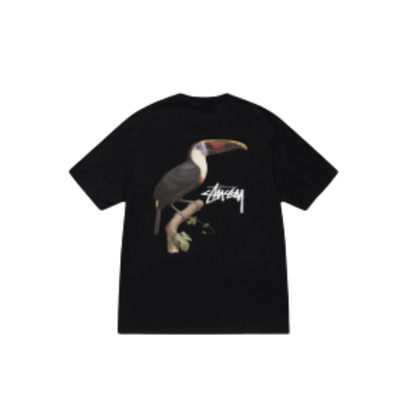 Stussy Toucan Tee Black
