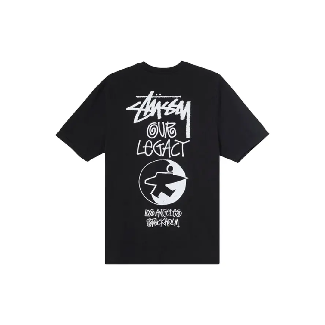Stussy x Our Legacy Surfman Tee Black