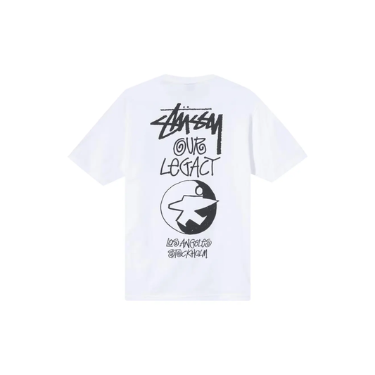 Stussy x Our Legacy Surfman Tee White