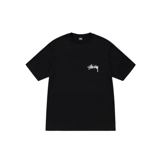 Stussy Burning Stock Tee Black