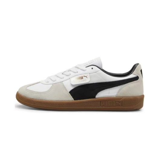 Puma Palermo Leather White Vapor Grey Gum