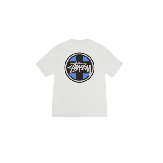 Stussy Cross Dot Tee Pigment Dyed Natural