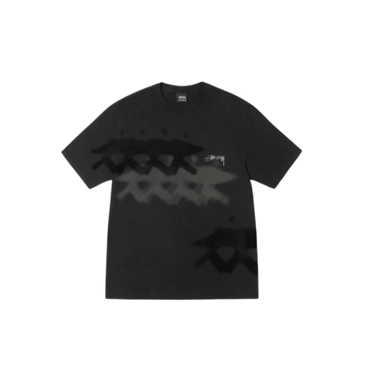 Stussy Low Tide Tee Pigment Dyed Black