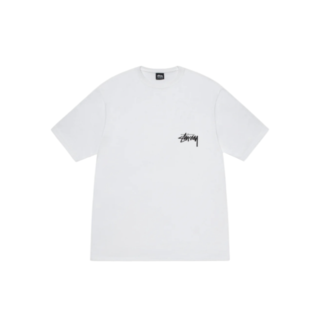 Stussy Stock Dog Tee White