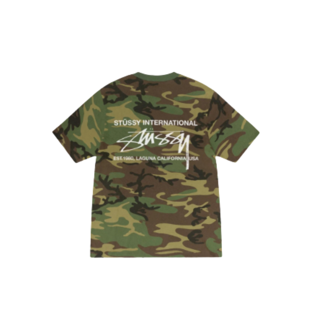 Stussy Smooth International Tee Camo