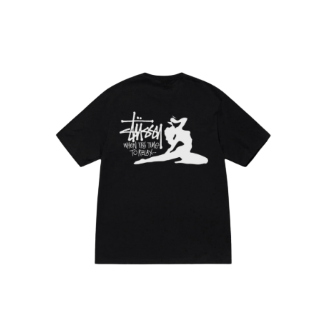 Stussy Relax Tee Black