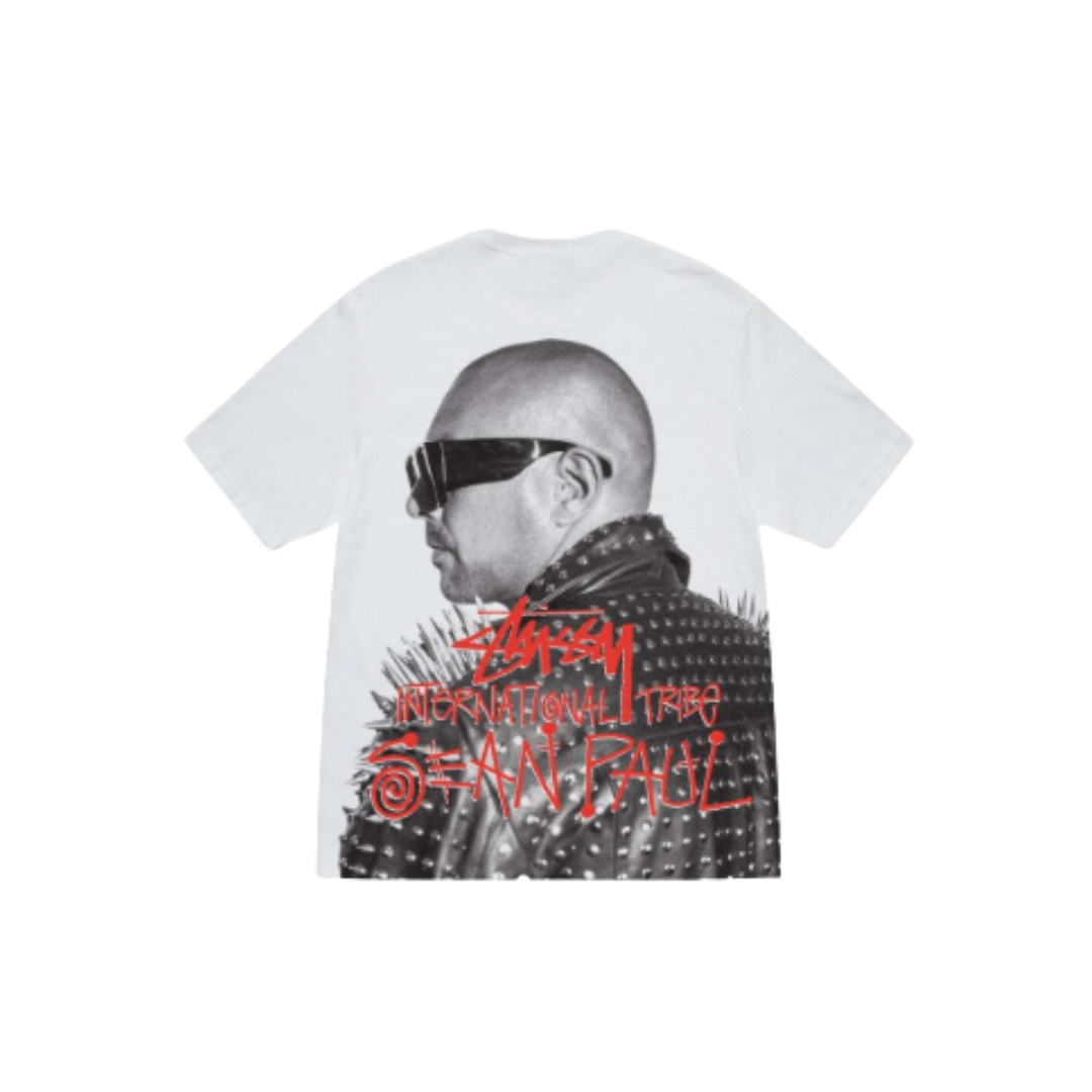 Stussy & Sean Paul Tee White