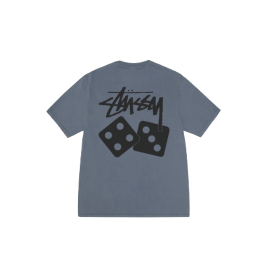 Stussy Dice Tee Pigment Dyed Navy