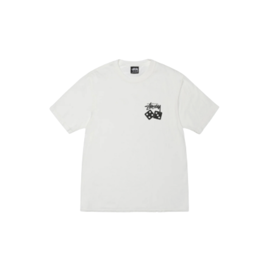Stussy Dice Tee Pigment Dyed Natural