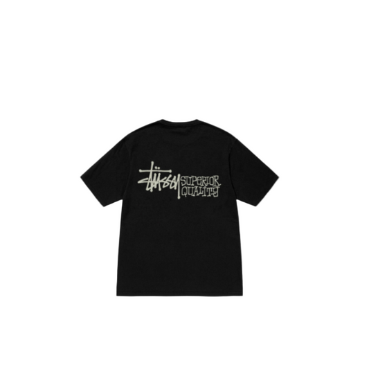 Stussy Superior Quality Tee PigmentI Dyed Black