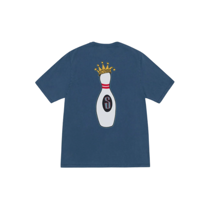 Stussy Kingpin Tee Pigment Dyed Navy