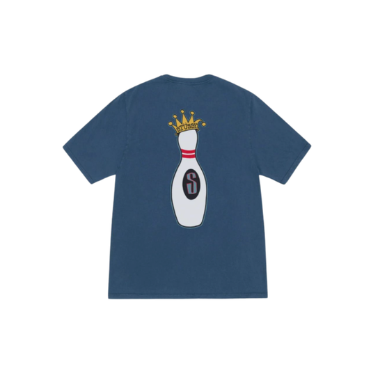 Stussy Kingpin Tee Pigment Dyed Navy