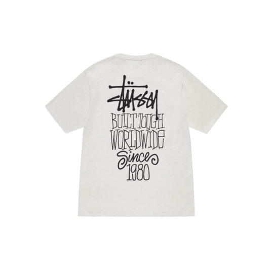 Stussy Built Tough Tee Pigment Dyed Natural