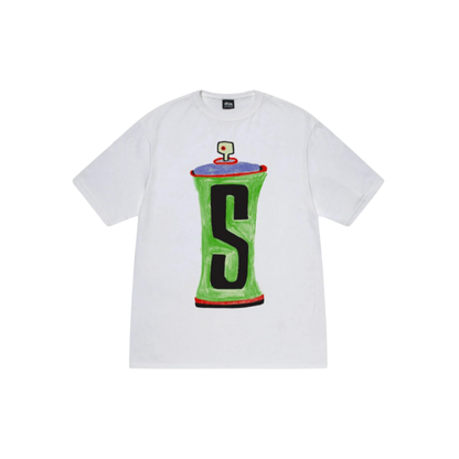 Stussy Spraycan Tee White