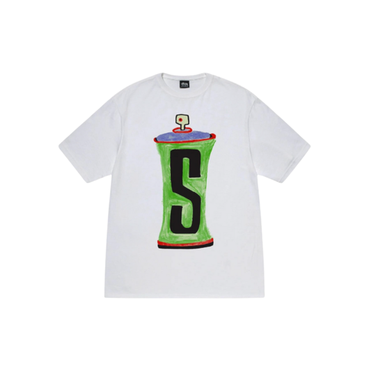 Stussy Spraycan Tee White