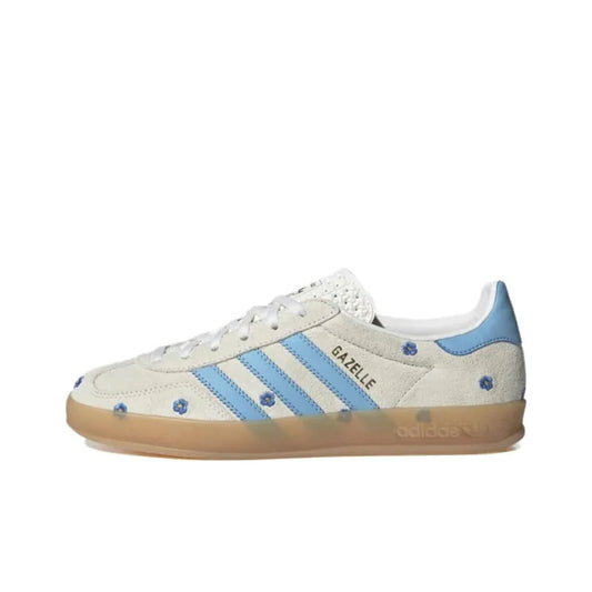 Adidas Gazelle Indoor WMNS Floral Beige Light Blue