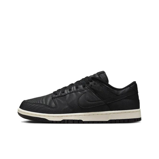 Nike Dunk Low Retro PRM Black Canvas