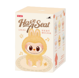 Pop Mart Labubu The Monsters - Have a Seat Vinyl Plush Blind Box Single Box