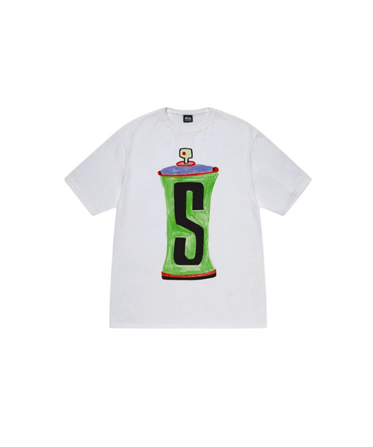 Stussy Spraycan Tee White