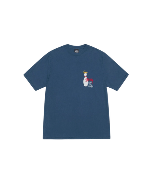 Stussy Kingpin Tee Pigment Dyed Navy