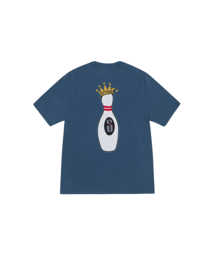 Stussy Kingpin Tee Pigment Dyed Navy
