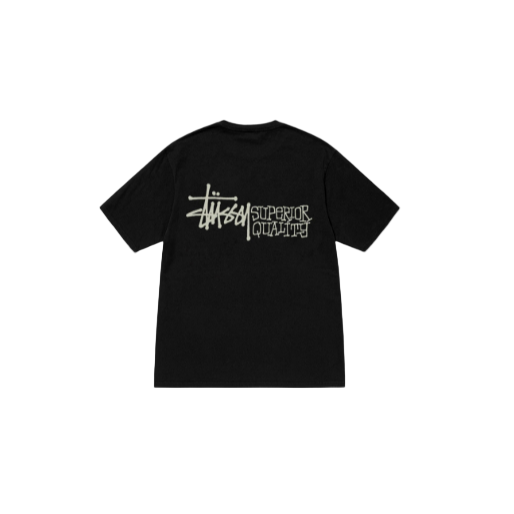 Stussy Superior Quality Tee PigmentI Dyed Black