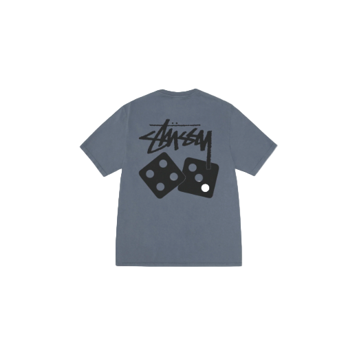 Stussy Dice Tee Pigment Dyed Navy